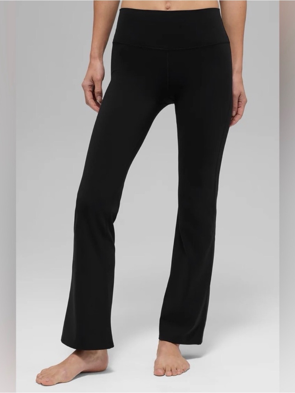 ALO Yoga High-Waist Black Bootcut Leggings